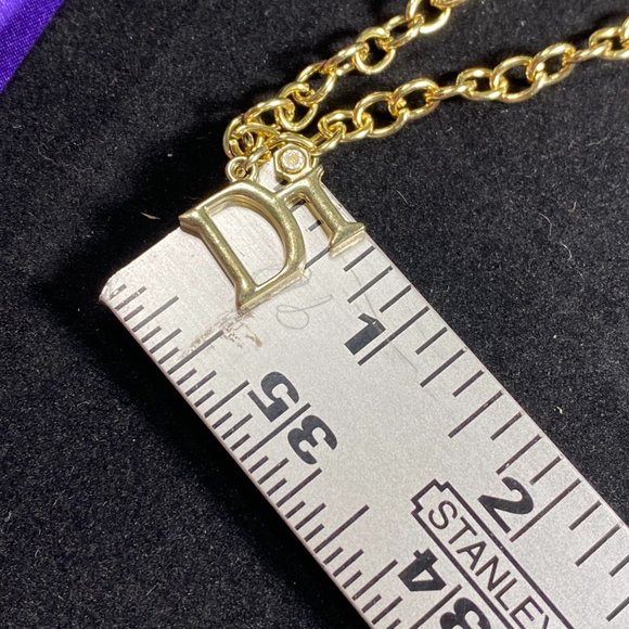 NEW📌Vintage Di Gold Tone Link Charm Bracelet - Picture 7 of 10